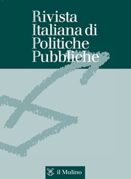 Cover of Rivista Italiana di Politiche Pubbliche - 1722-1137