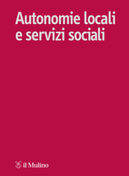 Copertina del fascicolo 1/2024 from journal Autonomie locali e servizi sociali